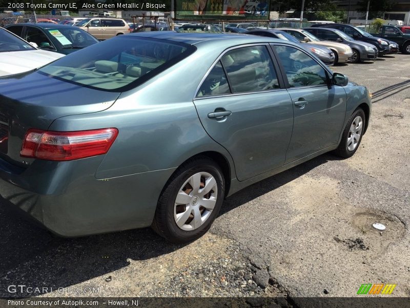 Aloe Green Metallic / Bisque 2008 Toyota Camry LE