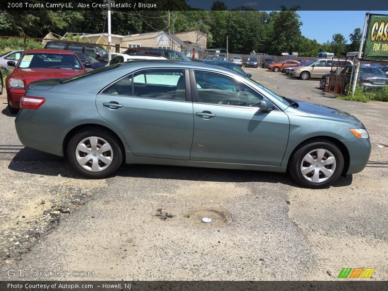 Aloe Green Metallic / Bisque 2008 Toyota Camry LE