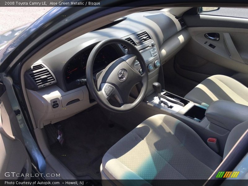 Aloe Green Metallic / Bisque 2008 Toyota Camry LE