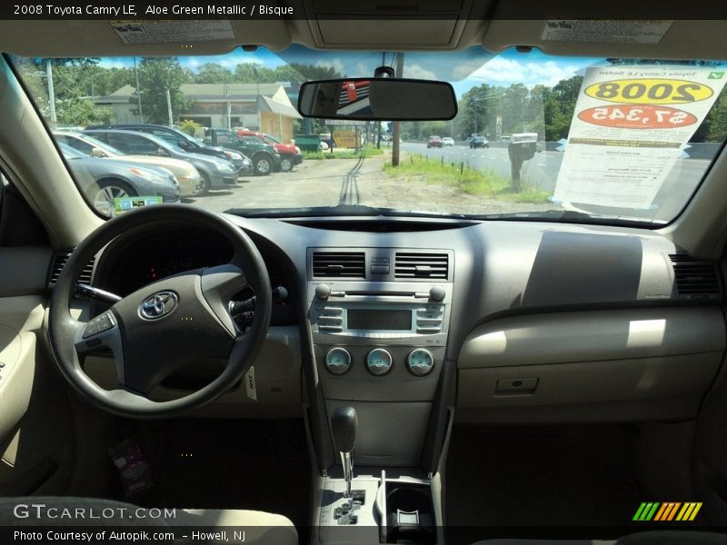 Aloe Green Metallic / Bisque 2008 Toyota Camry LE