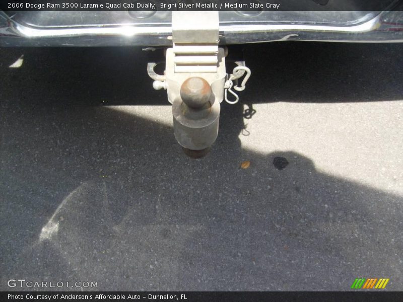 Bright Silver Metallic / Medium Slate Gray 2006 Dodge Ram 3500 Laramie Quad Cab Dually