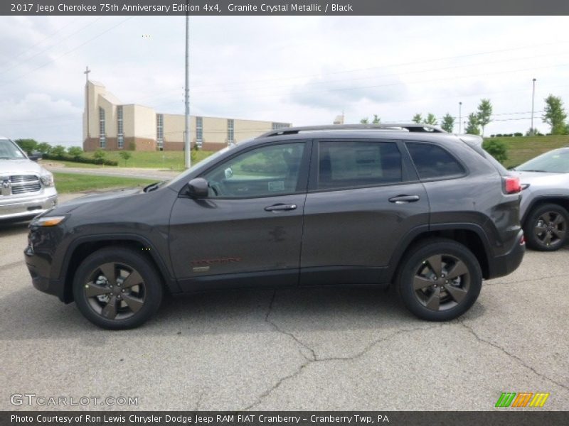  2017 Cherokee 75th Anniversary Edition 4x4 Granite Crystal Metallic