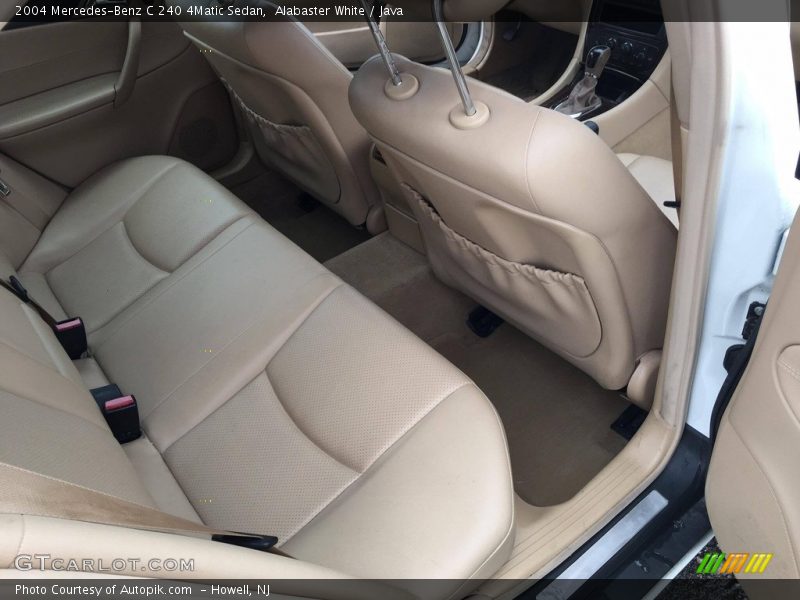 Alabaster White / Java 2004 Mercedes-Benz C 240 4Matic Sedan