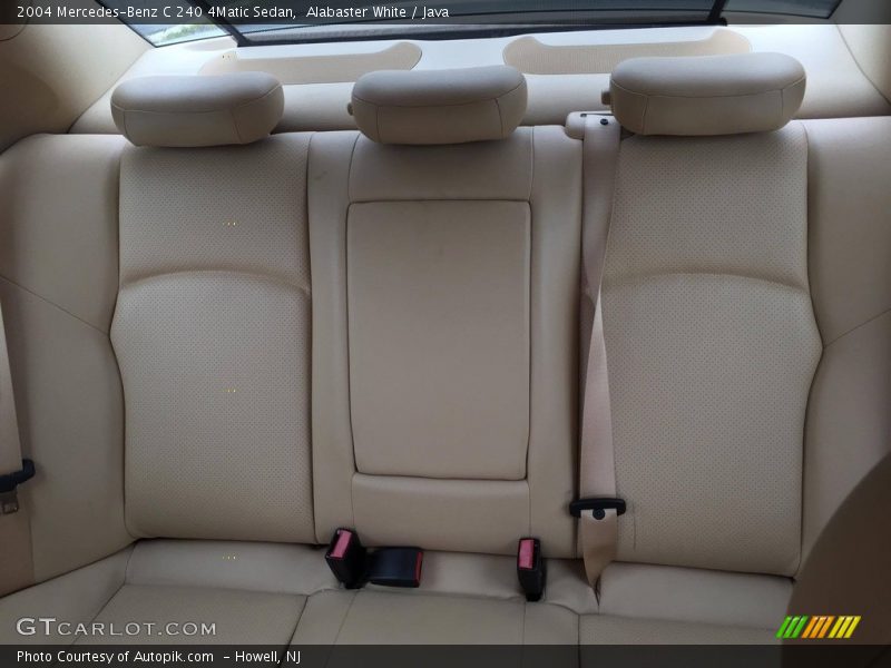 Alabaster White / Java 2004 Mercedes-Benz C 240 4Matic Sedan