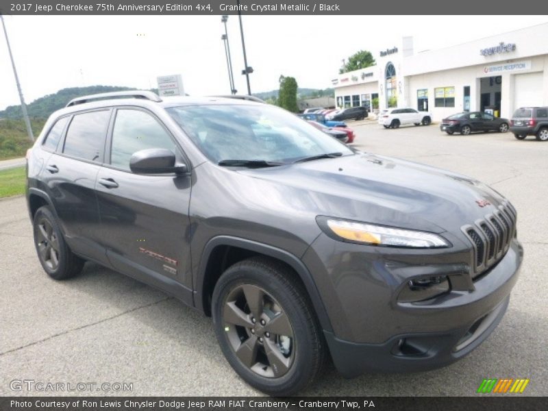 Front 3/4 View of 2017 Cherokee 75th Anniversary Edition 4x4