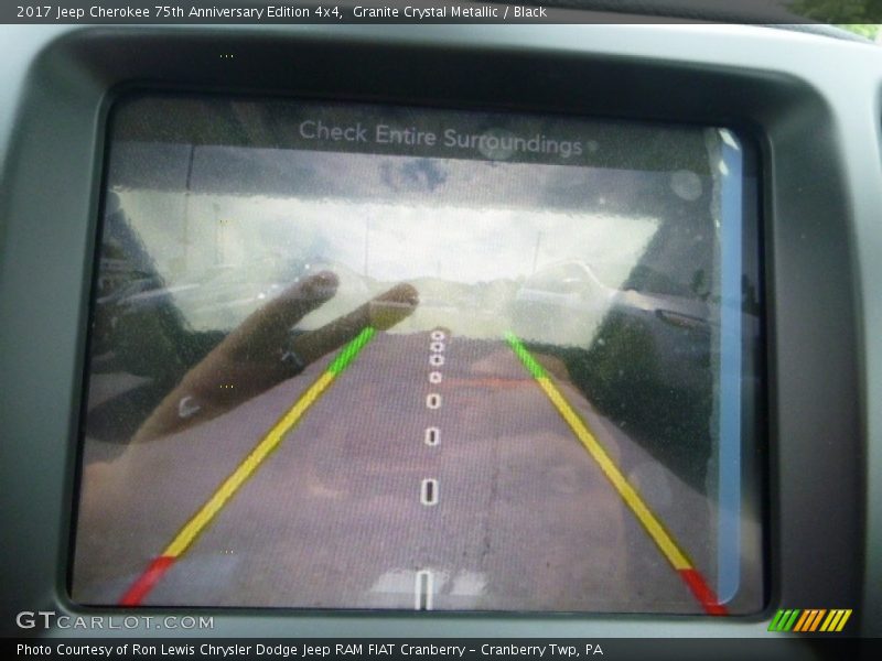 Granite Crystal Metallic / Black 2017 Jeep Cherokee 75th Anniversary Edition 4x4