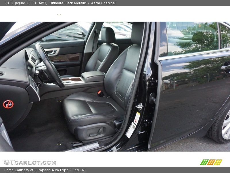 Ultimate Black Metallic / Warm Charcoal 2013 Jaguar XF 3.0 AWD