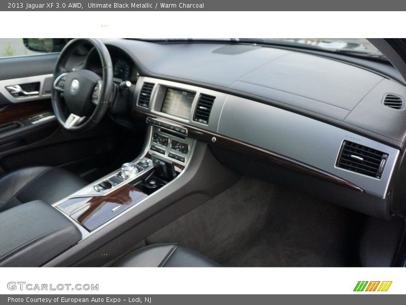 Ultimate Black Metallic / Warm Charcoal 2013 Jaguar XF 3.0 AWD