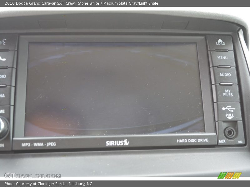 Stone White / Medium Slate Gray/Light Shale 2010 Dodge Grand Caravan SXT Crew