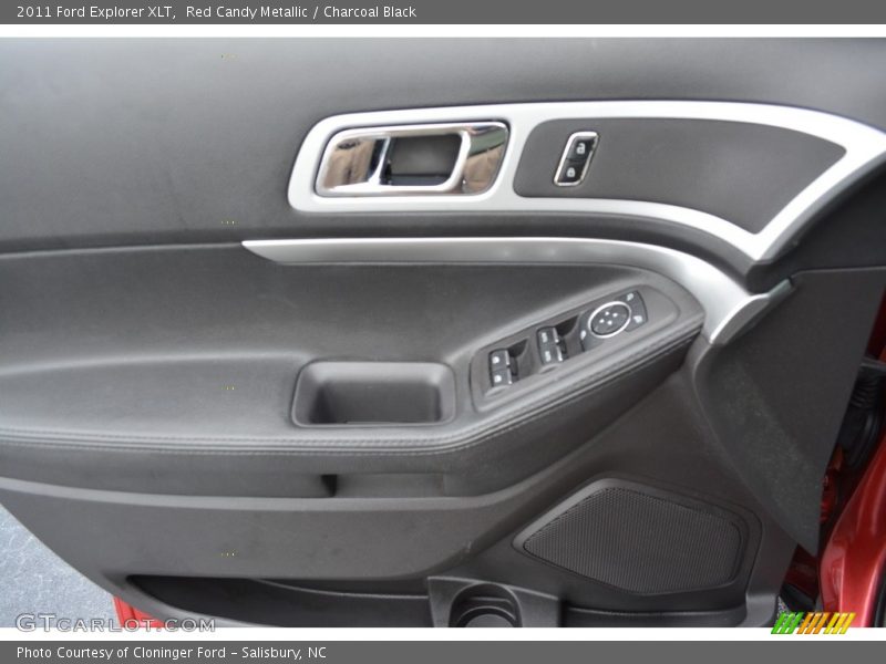 Red Candy Metallic / Charcoal Black 2011 Ford Explorer XLT