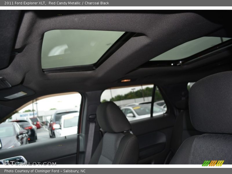 Red Candy Metallic / Charcoal Black 2011 Ford Explorer XLT