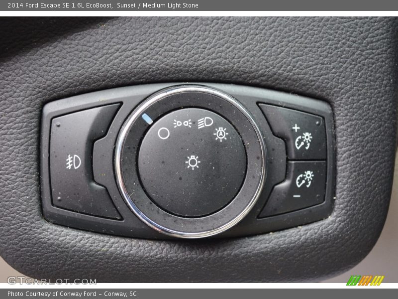 Sunset / Medium Light Stone 2014 Ford Escape SE 1.6L EcoBoost