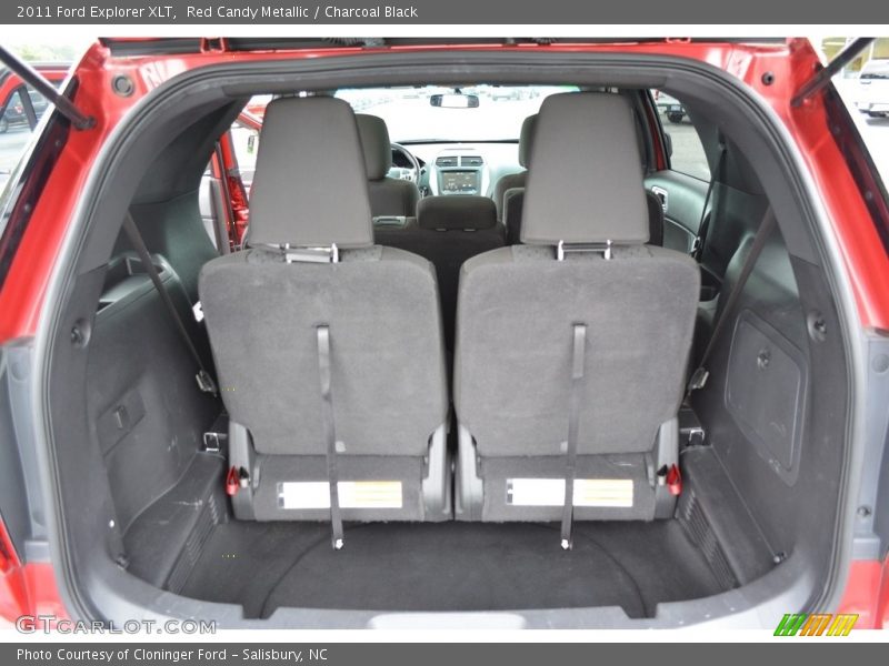 Red Candy Metallic / Charcoal Black 2011 Ford Explorer XLT