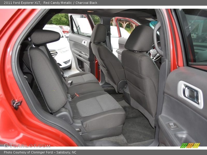 Red Candy Metallic / Charcoal Black 2011 Ford Explorer XLT