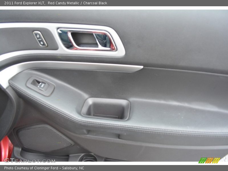 Red Candy Metallic / Charcoal Black 2011 Ford Explorer XLT