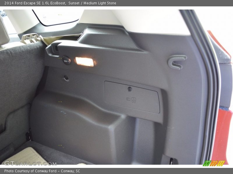 Sunset / Medium Light Stone 2014 Ford Escape SE 1.6L EcoBoost