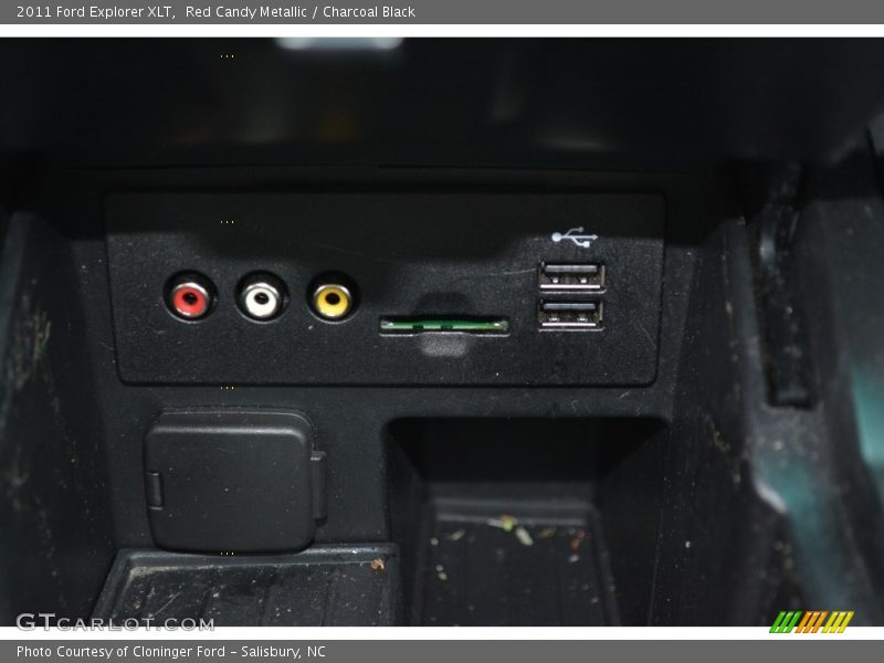 Red Candy Metallic / Charcoal Black 2011 Ford Explorer XLT