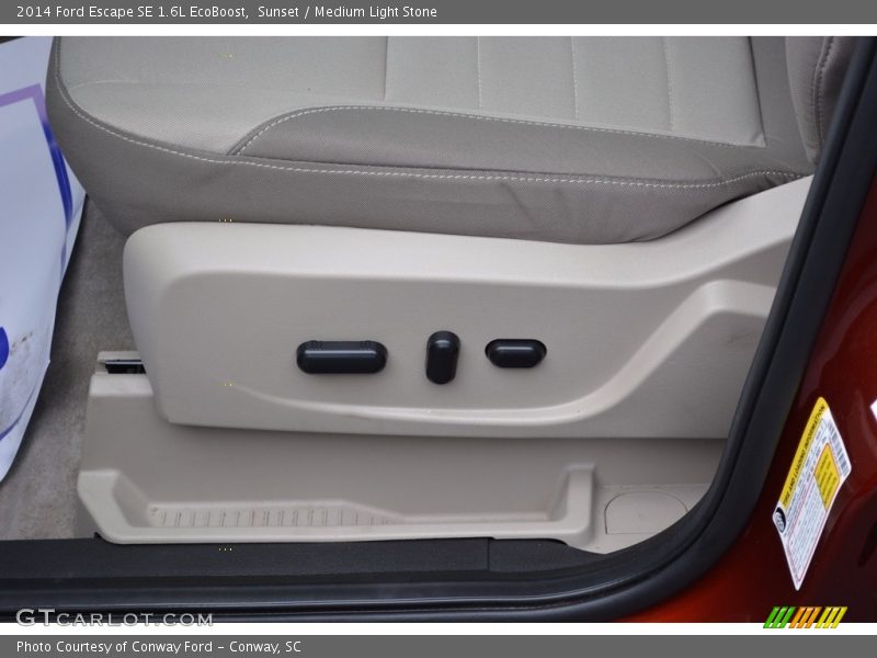Sunset / Medium Light Stone 2014 Ford Escape SE 1.6L EcoBoost