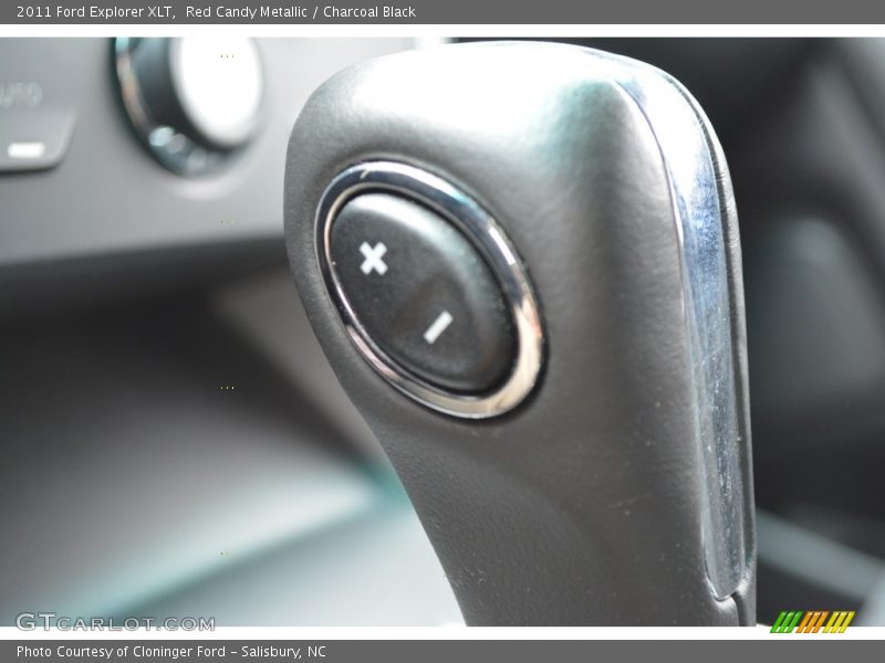 Red Candy Metallic / Charcoal Black 2011 Ford Explorer XLT