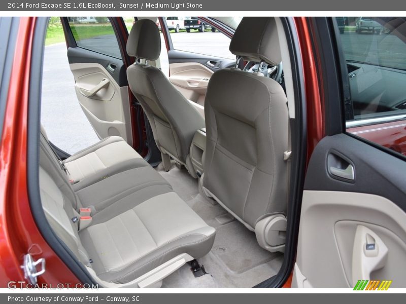 Sunset / Medium Light Stone 2014 Ford Escape SE 1.6L EcoBoost