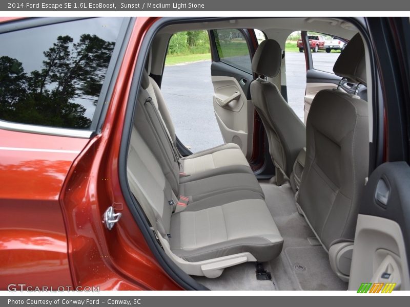 Sunset / Medium Light Stone 2014 Ford Escape SE 1.6L EcoBoost