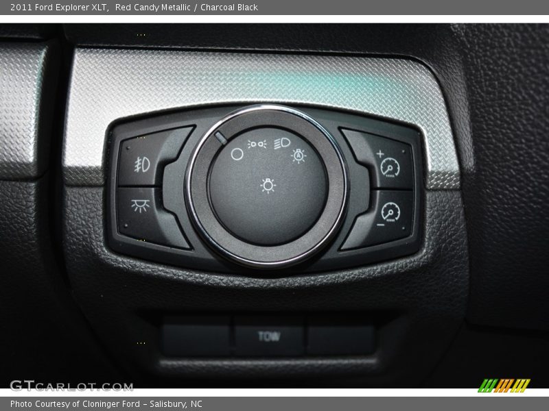 Red Candy Metallic / Charcoal Black 2011 Ford Explorer XLT