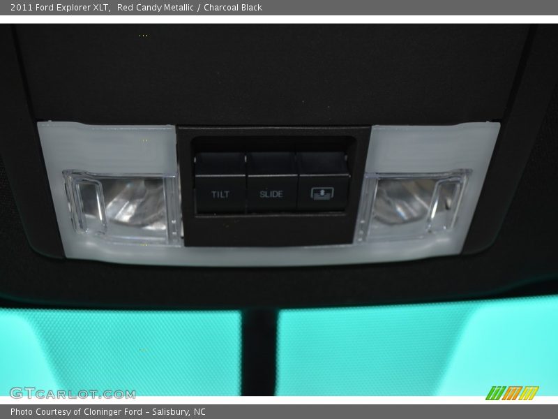 Red Candy Metallic / Charcoal Black 2011 Ford Explorer XLT