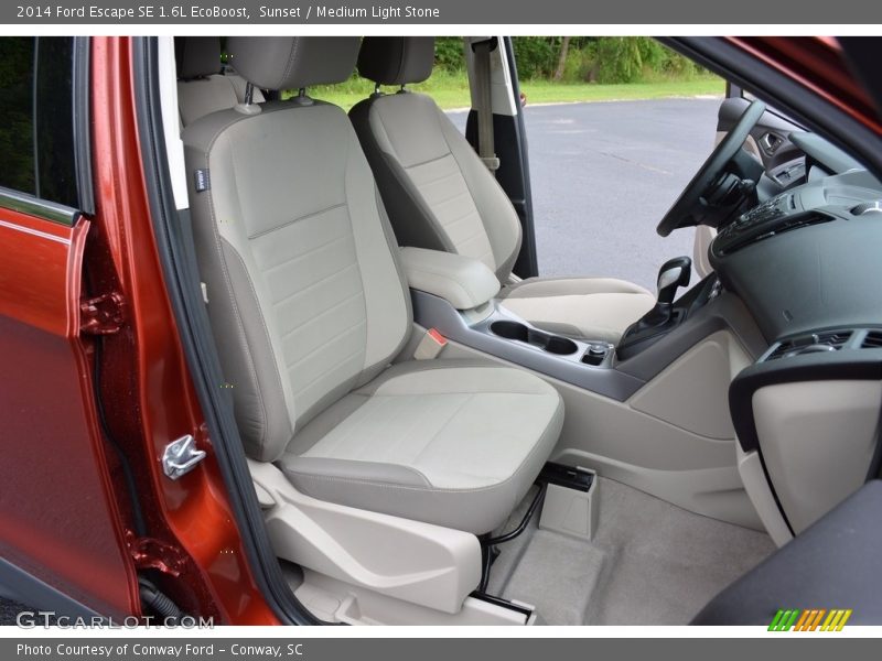 Sunset / Medium Light Stone 2014 Ford Escape SE 1.6L EcoBoost