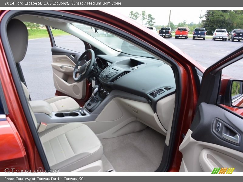 Sunset / Medium Light Stone 2014 Ford Escape SE 1.6L EcoBoost