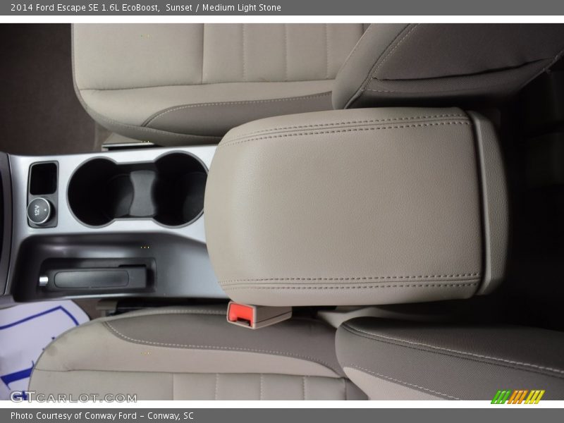 Sunset / Medium Light Stone 2014 Ford Escape SE 1.6L EcoBoost