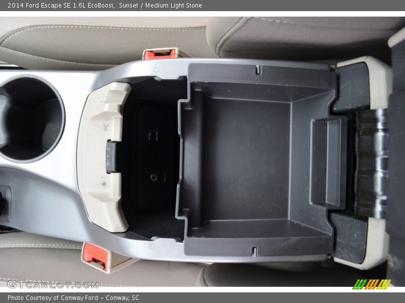 Sunset / Medium Light Stone 2014 Ford Escape SE 1.6L EcoBoost