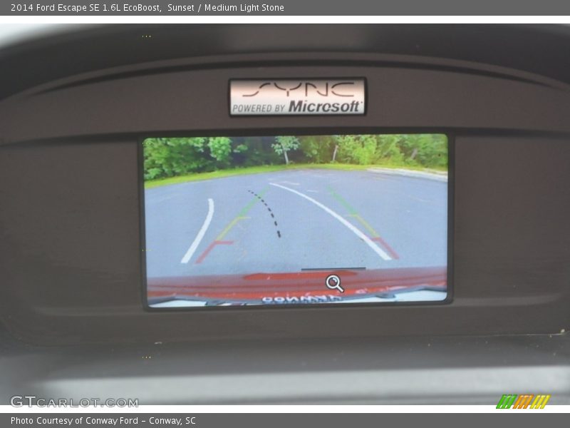 Sunset / Medium Light Stone 2014 Ford Escape SE 1.6L EcoBoost