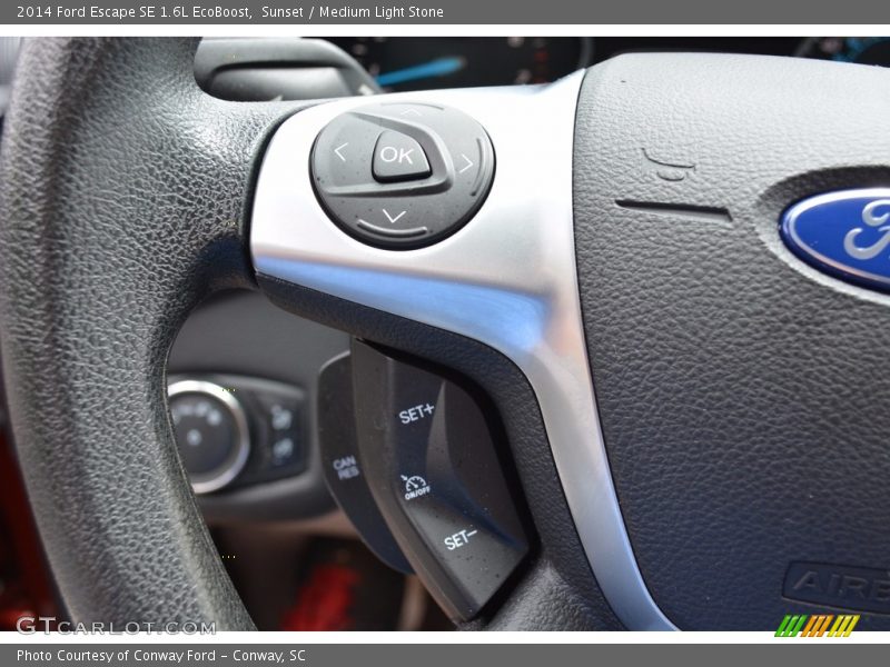 Sunset / Medium Light Stone 2014 Ford Escape SE 1.6L EcoBoost