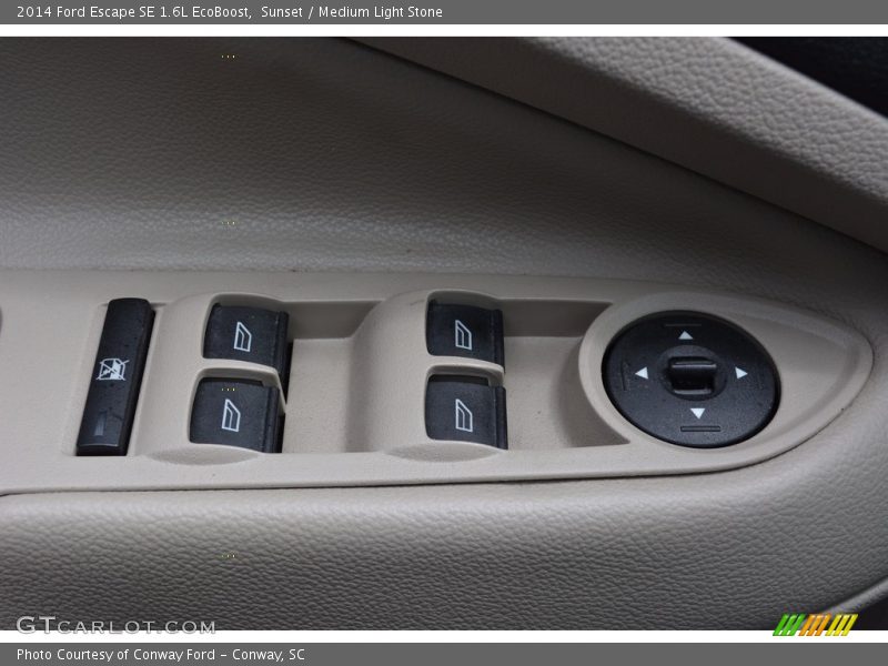 Sunset / Medium Light Stone 2014 Ford Escape SE 1.6L EcoBoost