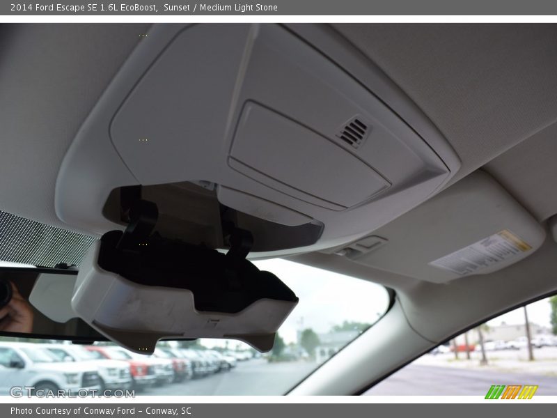 Sunset / Medium Light Stone 2014 Ford Escape SE 1.6L EcoBoost