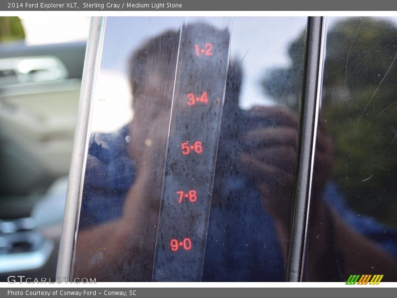 Sterling Gray / Medium Light Stone 2014 Ford Explorer XLT