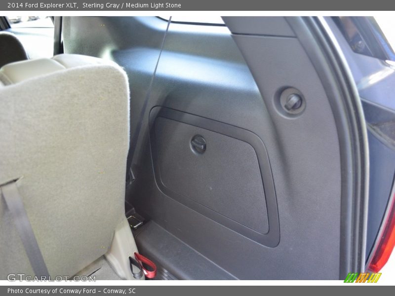 Sterling Gray / Medium Light Stone 2014 Ford Explorer XLT