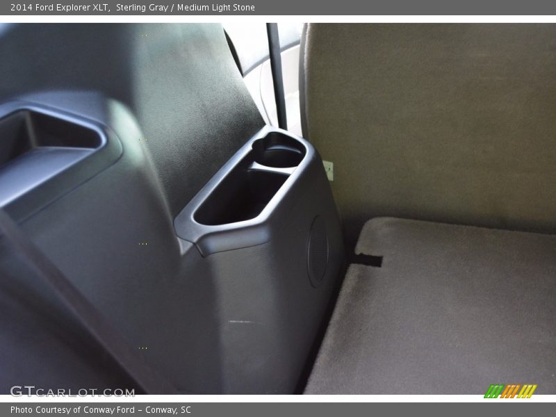 Sterling Gray / Medium Light Stone 2014 Ford Explorer XLT