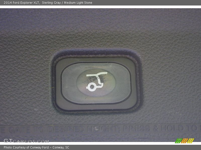 Sterling Gray / Medium Light Stone 2014 Ford Explorer XLT