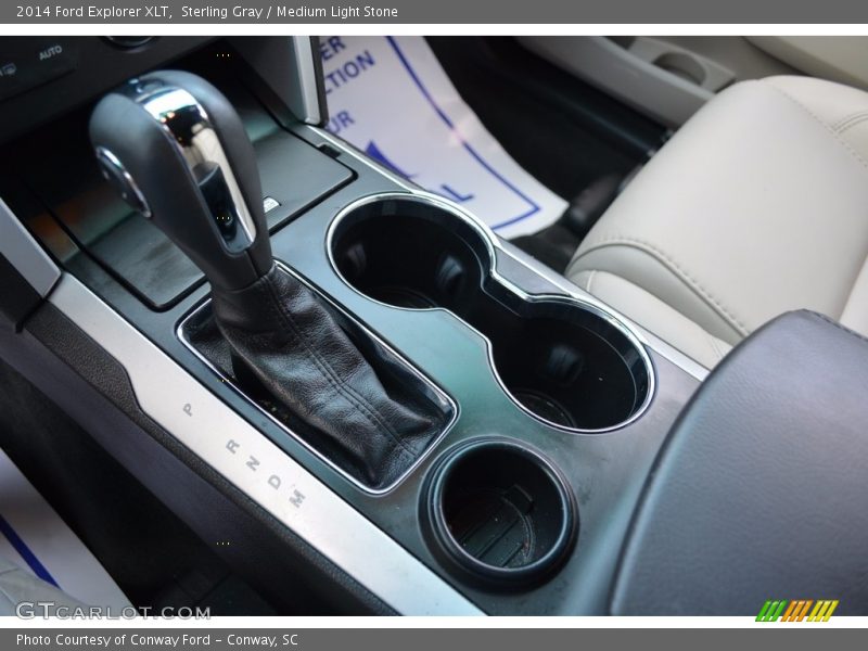 Sterling Gray / Medium Light Stone 2014 Ford Explorer XLT