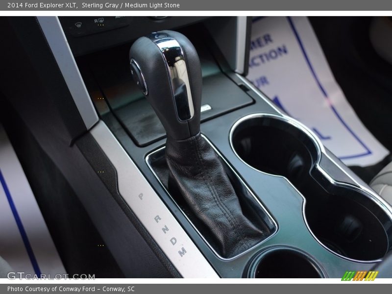 Sterling Gray / Medium Light Stone 2014 Ford Explorer XLT