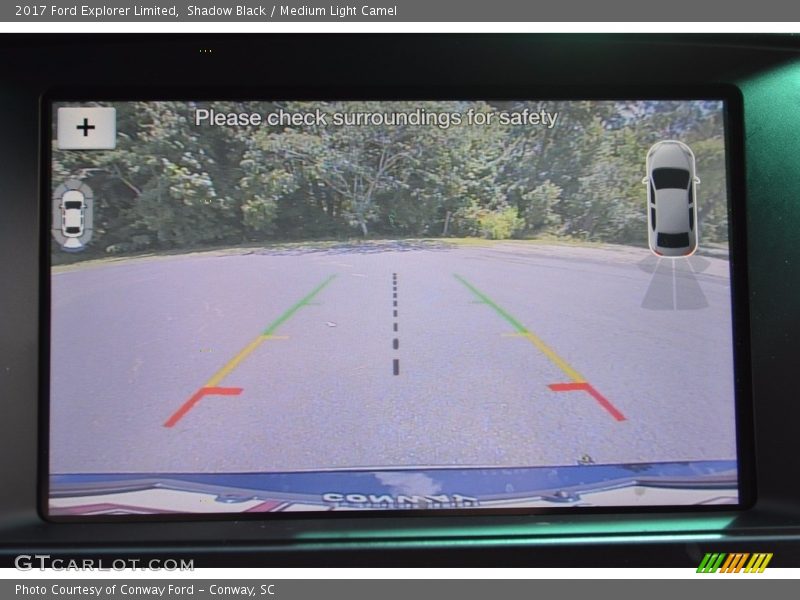 Shadow Black / Medium Light Camel 2017 Ford Explorer Limited