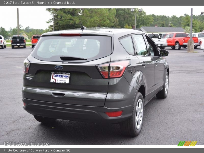 Magnetic / Charcoal Black 2017 Ford Escape S