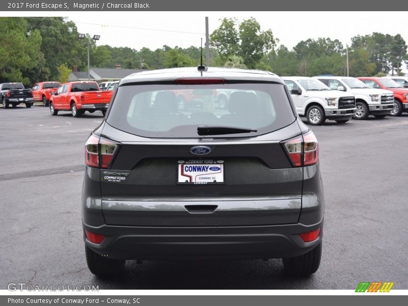 Magnetic / Charcoal Black 2017 Ford Escape S