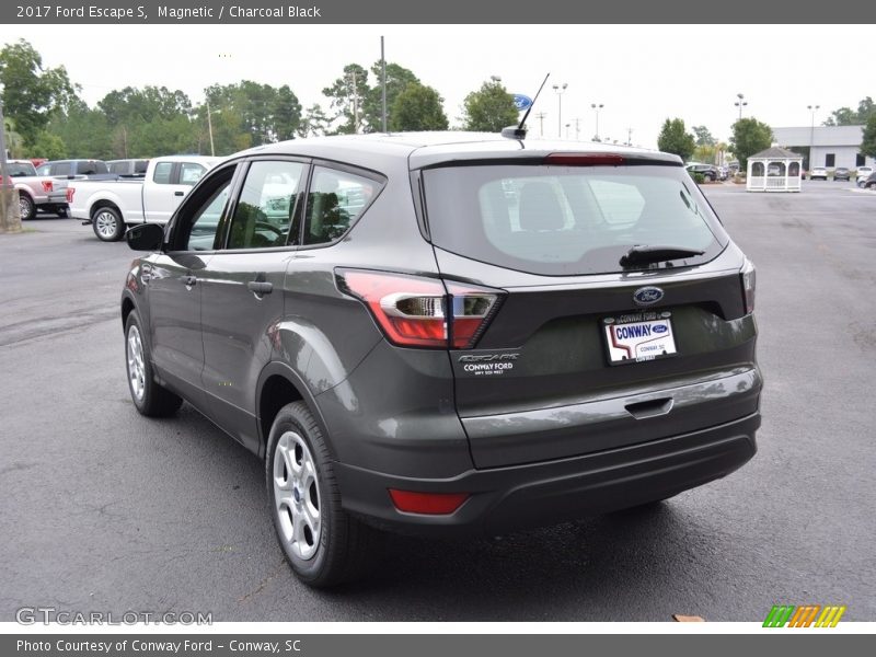 Magnetic / Charcoal Black 2017 Ford Escape S