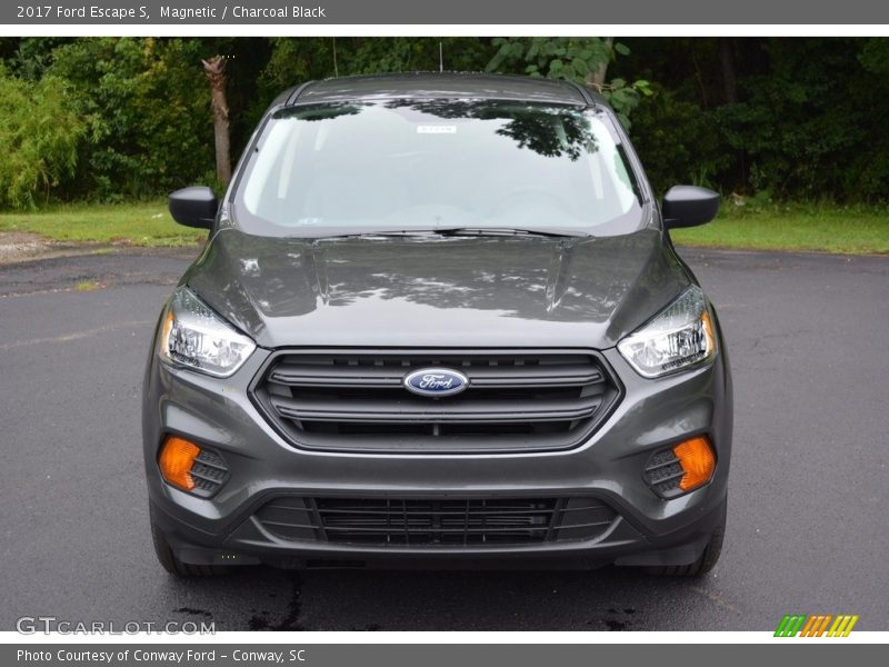 Magnetic / Charcoal Black 2017 Ford Escape S