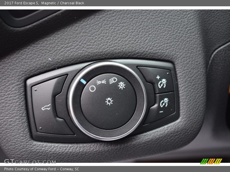 Magnetic / Charcoal Black 2017 Ford Escape S