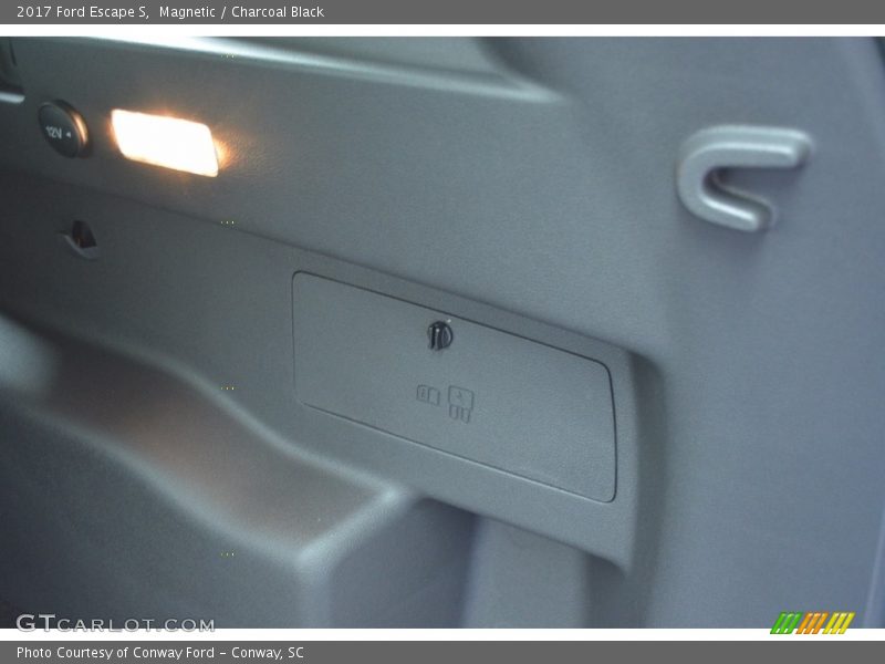 Magnetic / Charcoal Black 2017 Ford Escape S