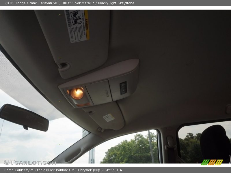 Billet Silver Metallic / Black/Light Graystone 2016 Dodge Grand Caravan SXT