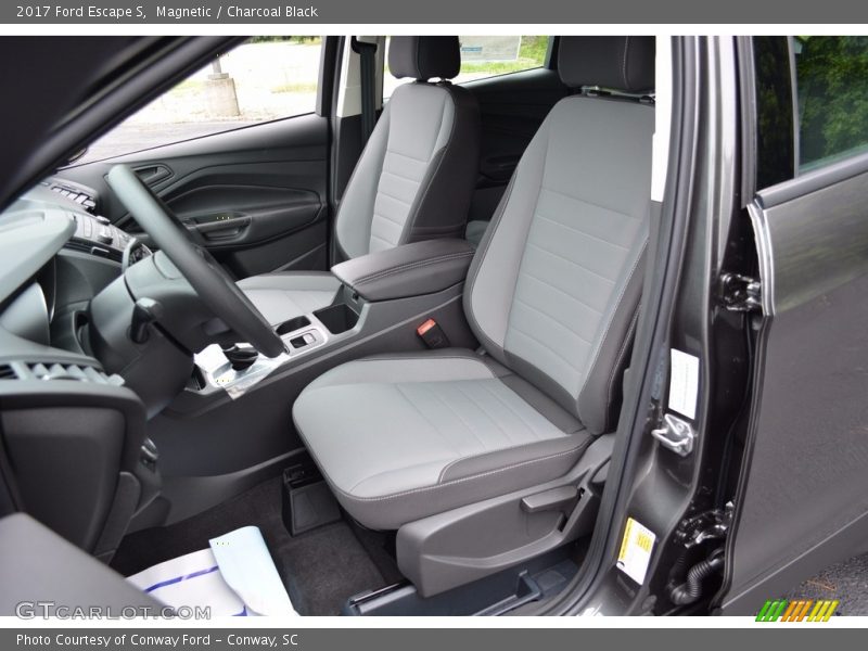 Magnetic / Charcoal Black 2017 Ford Escape S
